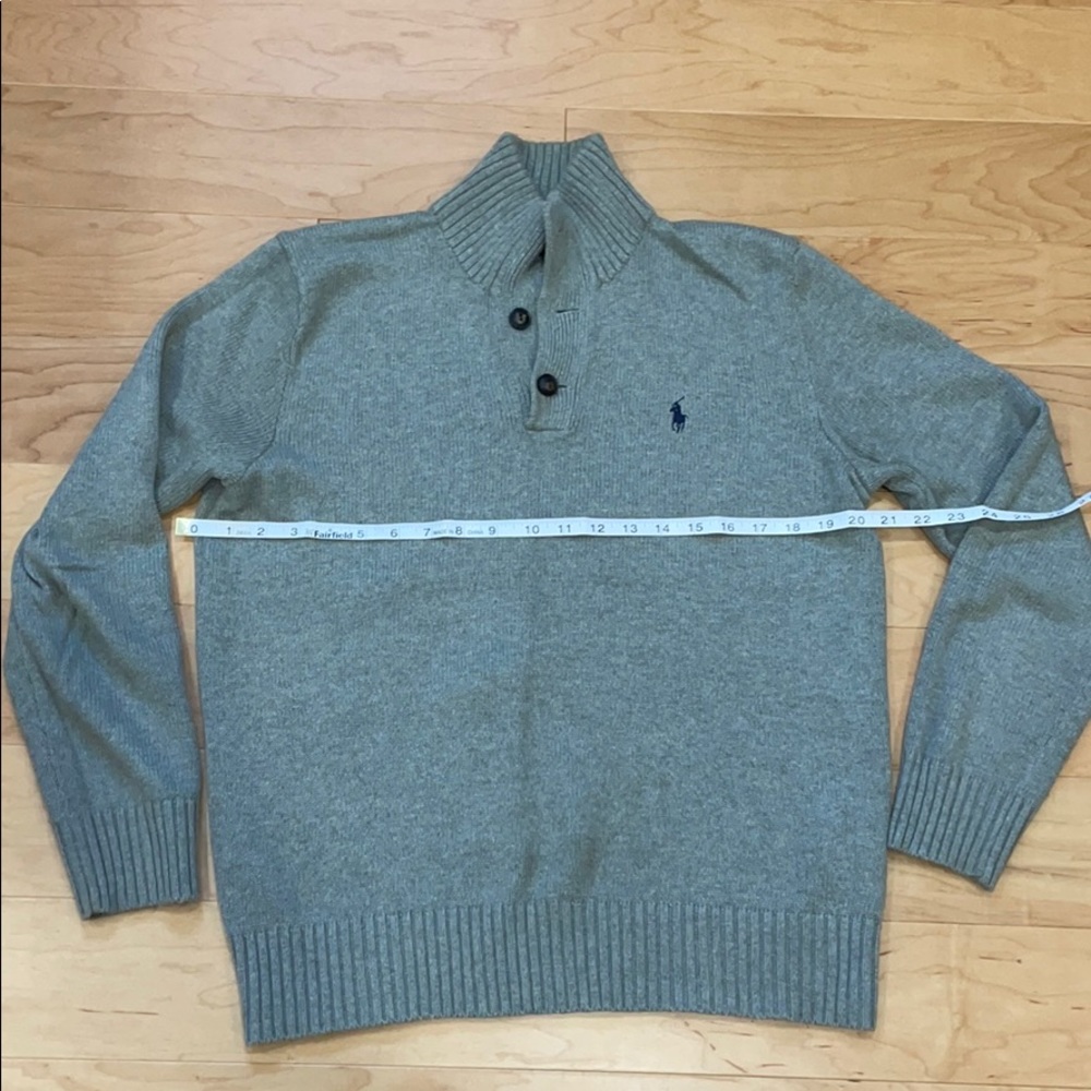 Men’s POLO Ralph Lauren Gray Sweater - Small